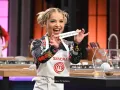 Sandra preparó strudel de pera
