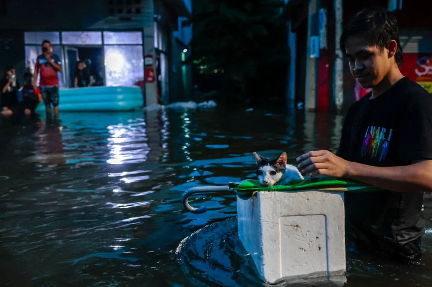 Inundaciones en Bangkok