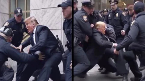 donald trump está detenido
