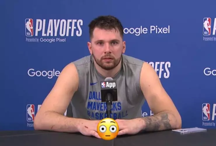 Luka Doncic conferencia de prensa