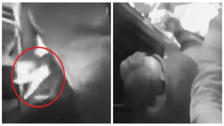 VIDEO: Mujer pierde dedo tras quedar atorada en transporte público de Puebla