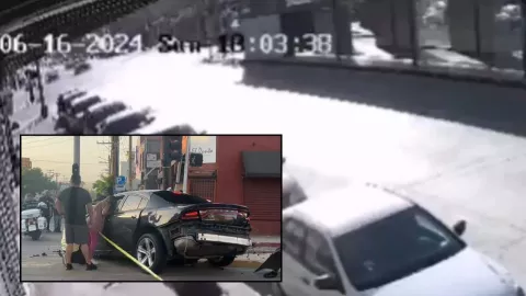 Mujer grita por su hijo muerto en accidente