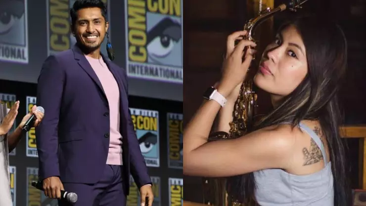 Tenoch Huerta y Elena Rios.