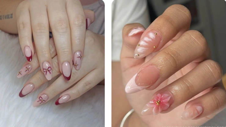 Modelos de uñas que se ven elegantes en el número 3