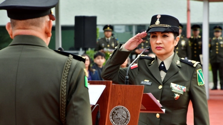 Mariana de la Cruz Sánchez será Jefa de la Defensoría de Oficio Militar.