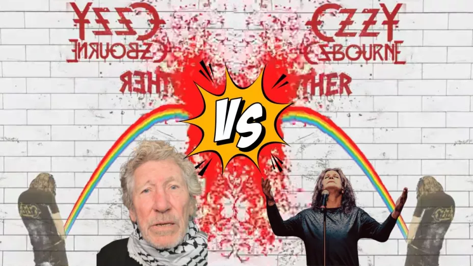 “Another Prick in the Wall”: La burla de Ozzy Osbourne que incendia la rivalidad con Roger Waters