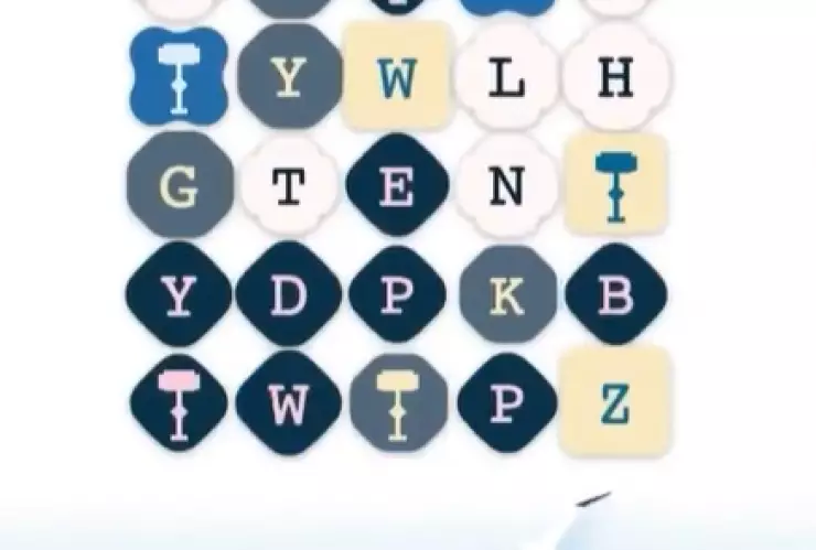 Al poner la palabra Taylor Swift en Google, aparece una bóveda azul con un rompecabezas misterioso