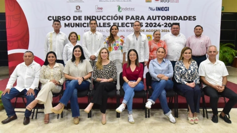 La presidenta municipal electa, Estefanía Mercado, presenta al próximo gabinete de Solidaridad