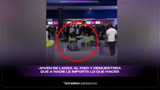 VIDEO VIRAL: Joven se tira al suelo para probar que a nadie le importa lo que haces