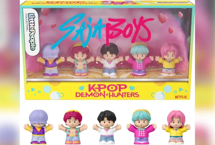 4 juguetes de los Saja Boys y el tigre Derpy de KPop Demon Hunters que todo fan de la película debe tener