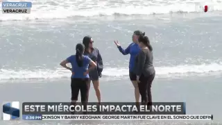 Lluvias y viento del norte en Veracruz ¿De cuánto serán las rachas?