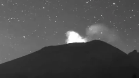Volcán Popocatépetl hoy viernes 13 de febrero 2026