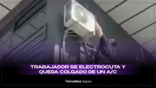 Hombre muere al recibir descara eléctrica mientras arreglaba aire acondicionado