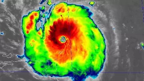 HORA EXACTA en la que tocará tierra el Huracán Beryl en Yucatán el viernes 5 de julio de 2024, según el gobierno