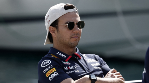 Sergio Pérez en Mónaco