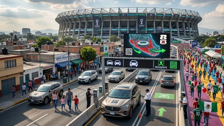 Las personas que entrarán más rápido a la zona del Estadio Ciudad de México, antes Azteca, para la Copa Mundial de la FIFA 2026™