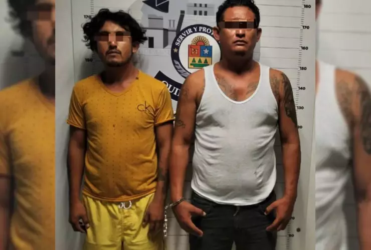 Dos hombres fueron detenidos por desobediencia y resistencia de particulares