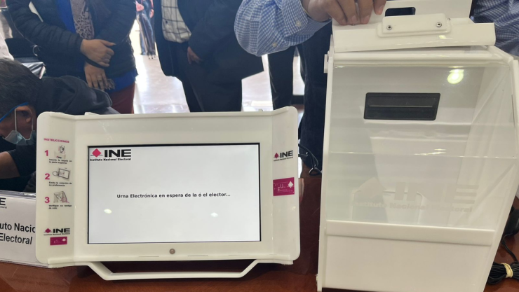 Se utilizarán 238 urnas para el voto electrónico en elecciones 2023 de Coahuila y Edomex