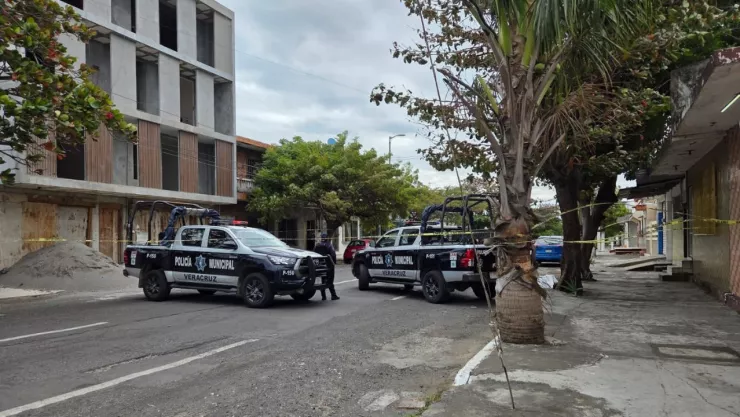 Autoridades acordonaron la zona tras el hallazgo en el Centro de Veracruz