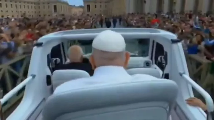 Así fue el último recorrido del Papa Francisco antes de morir