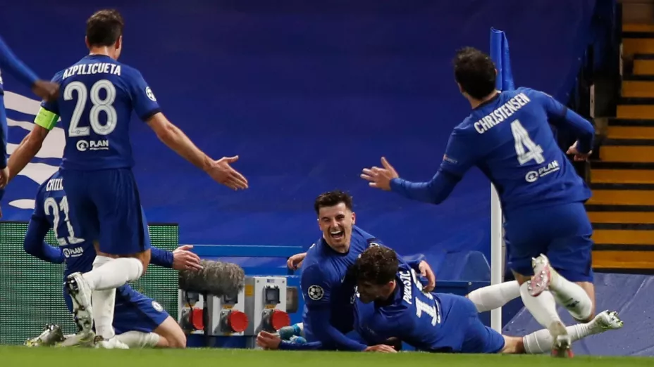 Champions Chelsea celebra pase a final con victoria 2-0 ante el Real Madrid 5 de mayo de 2021 AP Foto Alastair Grant.jpg