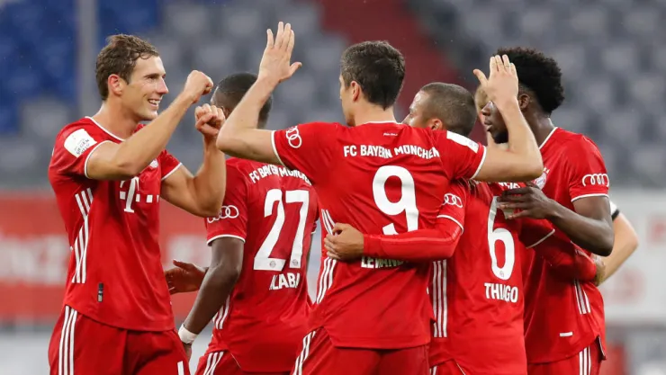 Bayern Munich es finalista de la Copa Alemana tras derrotar al Eintracht Frankfurt