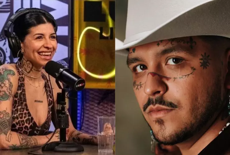 Christian Nodal responde en defensa de Ángela Aguilar ante comentarios de Cazzu