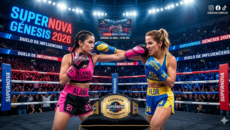 Supernova Génesis 2026 Fecha, horario y cartelera completa de peleas de influencers.png
