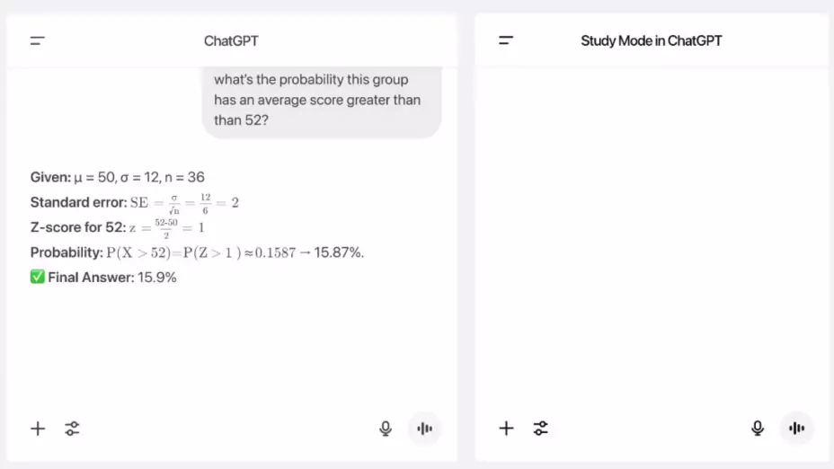 ChatGPT lanza el nuevo “Modo estudio” para alumnos: ¿Cómo funciona y cuándo está disponible?