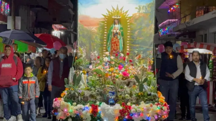 Virgen de Guadalupe en Poza Rica.