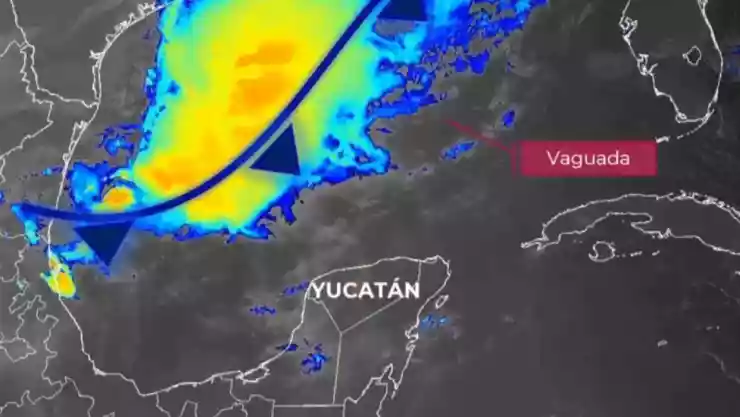 Fuertes lluvias en Yucatán durante el fin de semana, alerta Protección Civil
