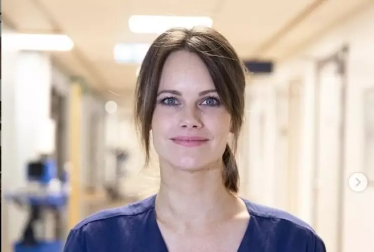 VIDEO: La princesa Sofía se apuntó como voluntaria en un hospital COVID-19 de Suecia
