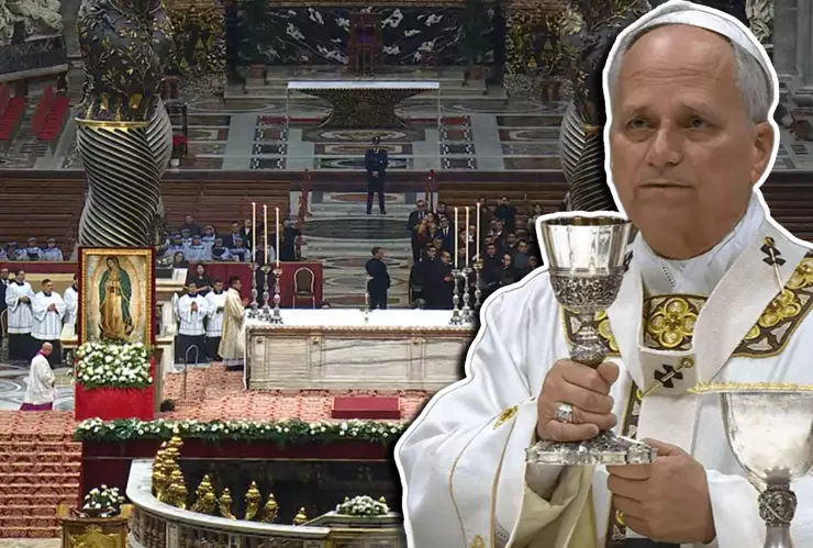 VIDEO_ Así se vivió la Misa Solemne en Honor de la Virgen de Guadalupe en El Vaticano con el Papa León XIV.webp