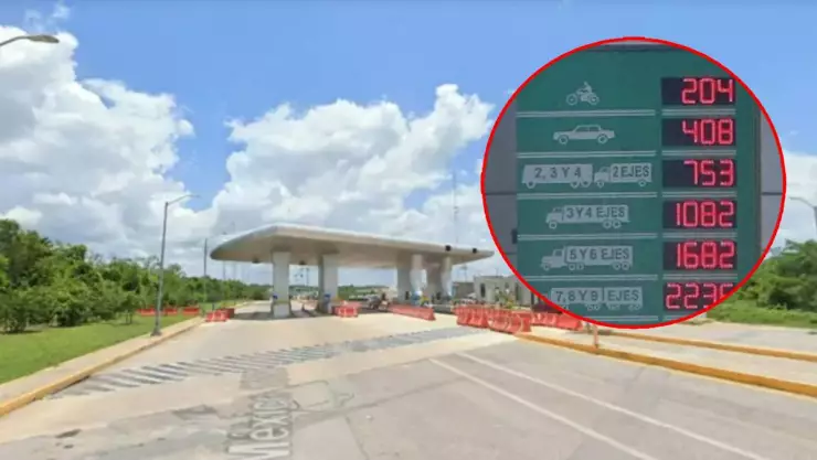 Estos son los precios ACTUALIZADOS de las casetas de Mérida a Cancún 2025.