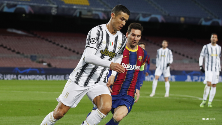 Cristiano Ronaldo y Lionel Messi