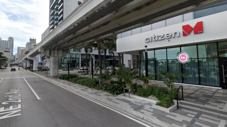 El hotel dónde fue encontrado sin vida a Paolo Liuzzo