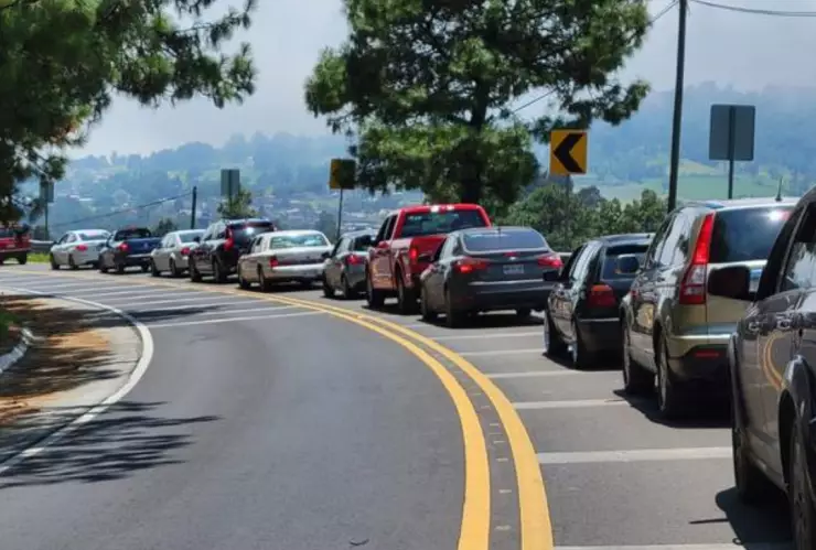 Luis Chávez García, diputado en el Congreso CDMX, pidió retenes en la carretera México-Cuernavaca.