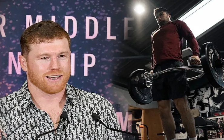entrenamiento john ryder pelea canelo