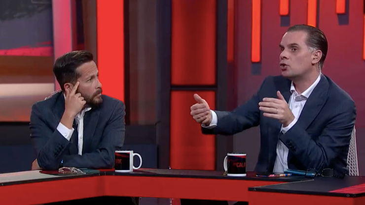 Carlos Guerrero y Christian Martinoli en ‘En Caliente’