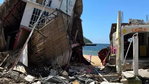 Acapulco y Puerto Marqués tras el paso del huracán John