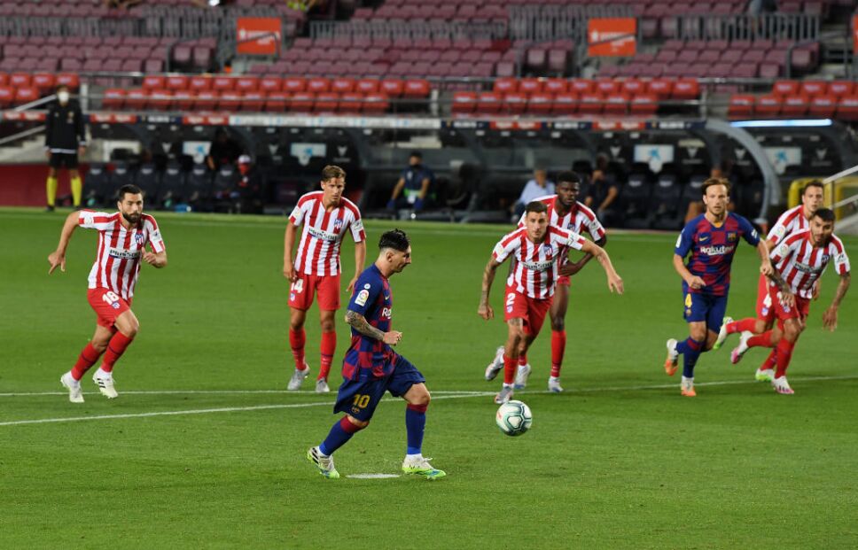 Messi anotó el gol 700, pero el Barcelona no pudo ante el Atlético de Madrid