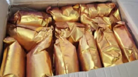 Decomisan 55 kilos de fentanilo en el AICM proveniente de Hong Kong