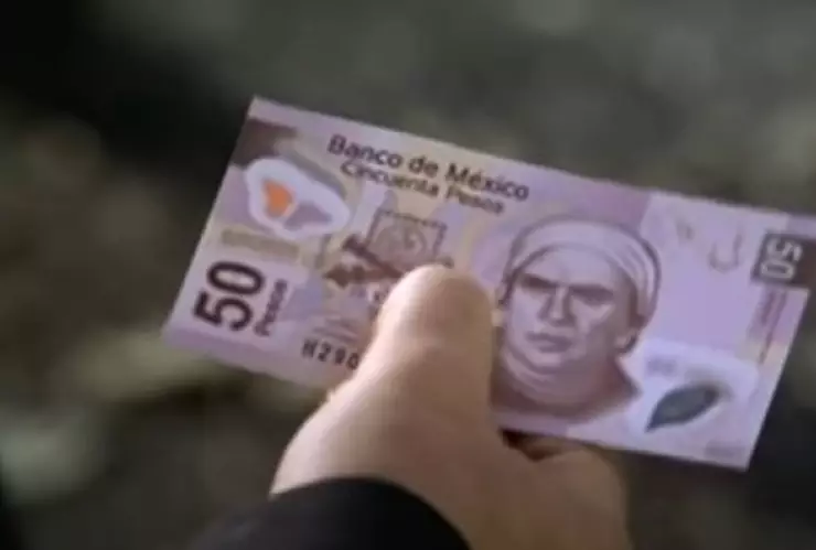 billete de cincuenta pesos