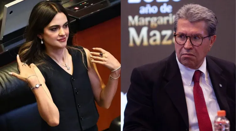 Monreal y Andrea Chavéz