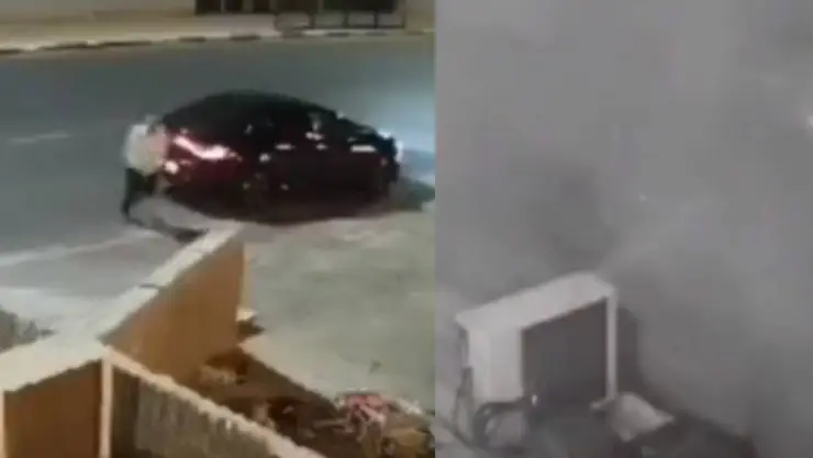 Hombre es alcanzado por misil en Israel
