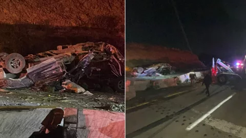 México Puebla accidente trailer autos conflicto vial