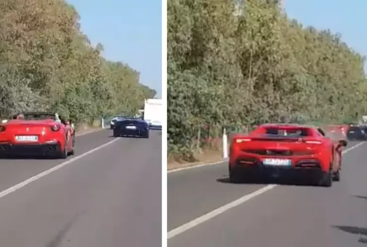 Muere pareja en Ferrari al chocar con otro auto deportivo en Italia