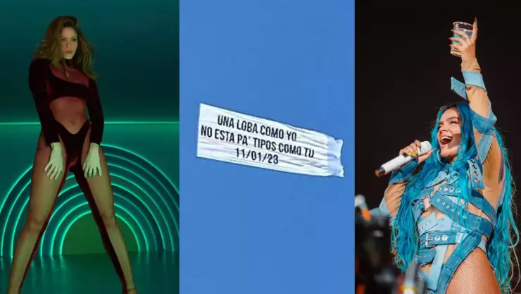 shakira extraño mensaje dueto con karol g