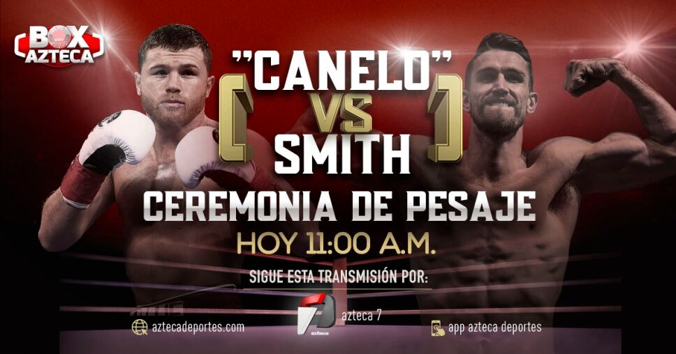 Ceremonia de Pesaje | Saúl ‘Canelo’ Álvarez vs Callum Smith