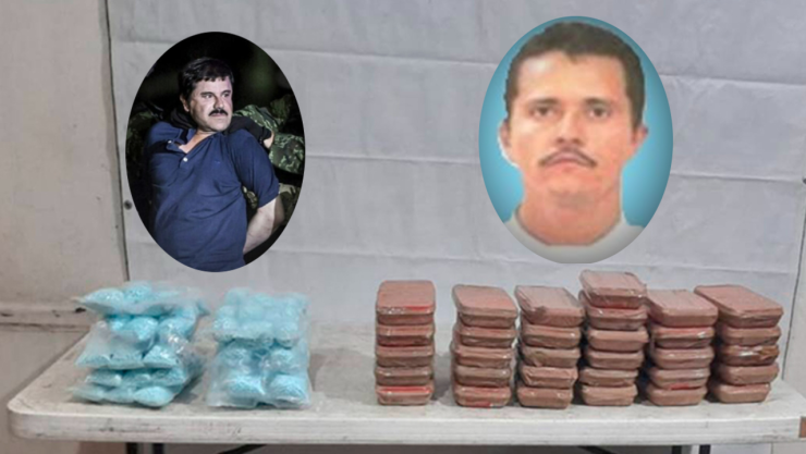 “El Chapo” Guzmán y “El Mencho”, del CJNG.